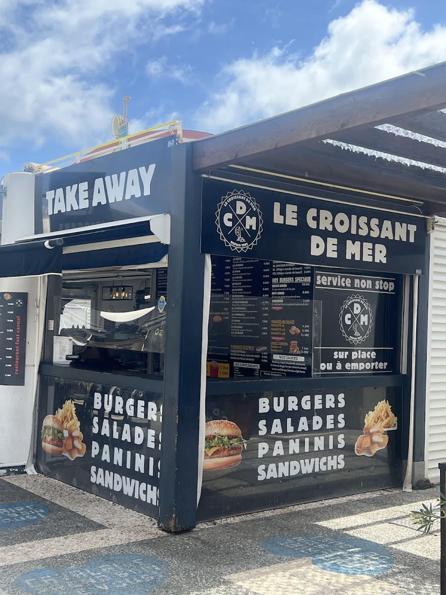 Menu Le Croissant De Mer-3